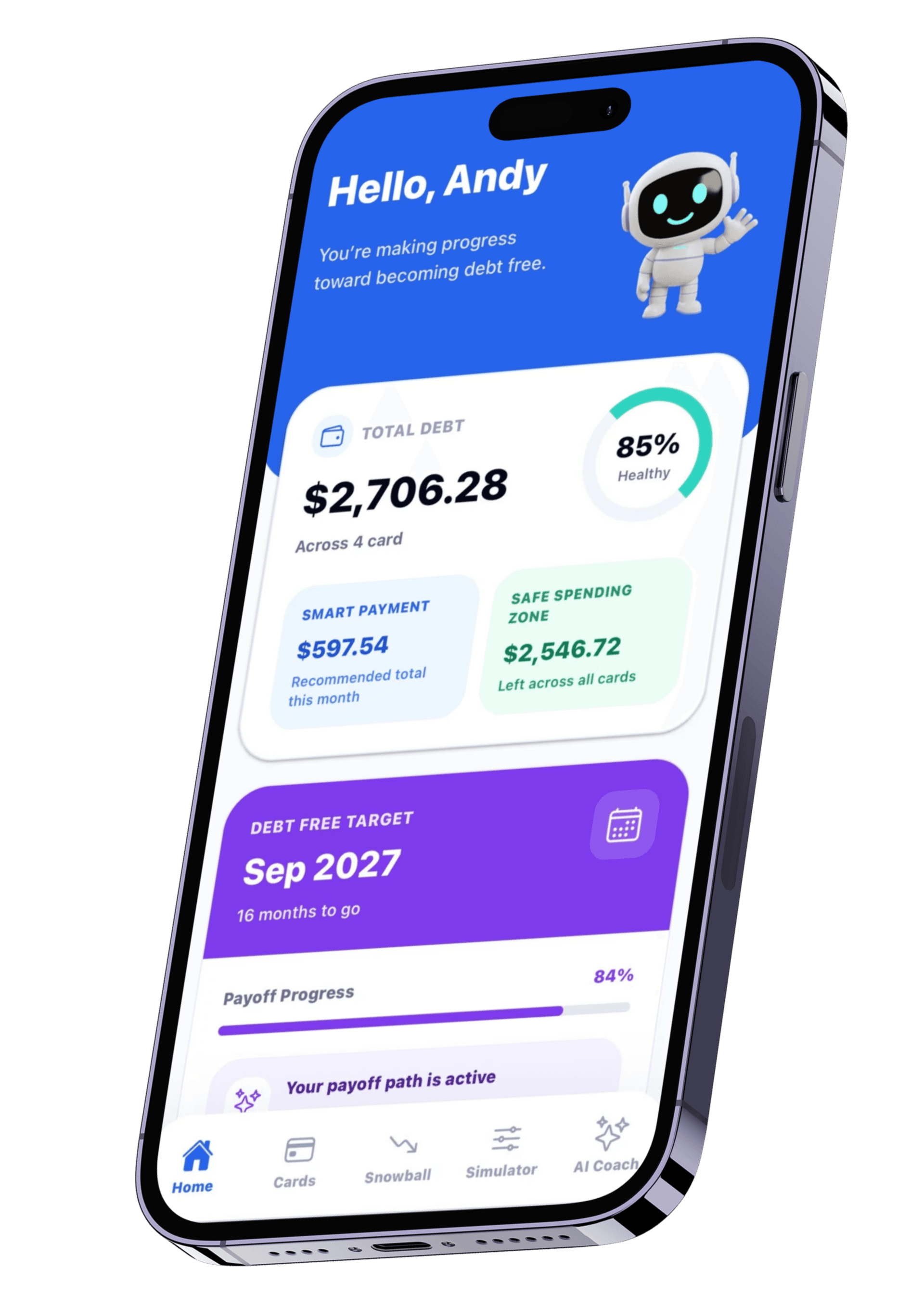 Xsolvere app debt payoff plan